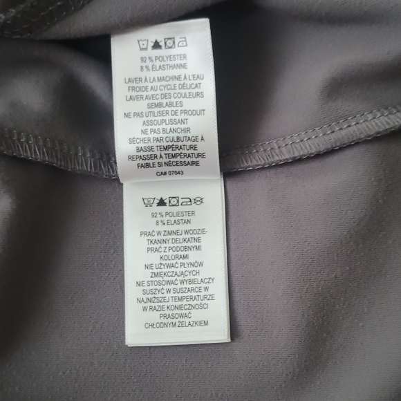 Rorie Whelan Golf Shirts Men's L Gray Long Sleeve 1/4 Zip Dry Wicking Good Condi - Picture 14 of 14